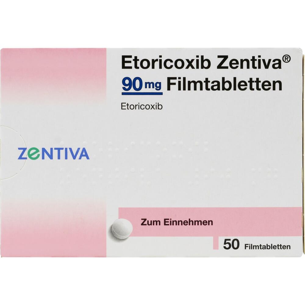 Etoricoxib Zentiva 90mg 50 St Filmtabletten