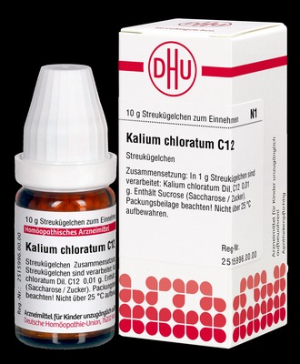 KALIUM CHLORATUM C 12 Globuli 10 g Globuli