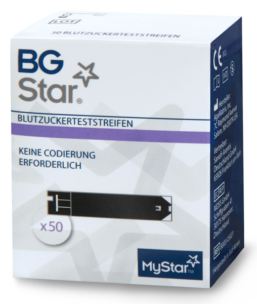 BGSTAR Teststreifen 50 St Teststreifen