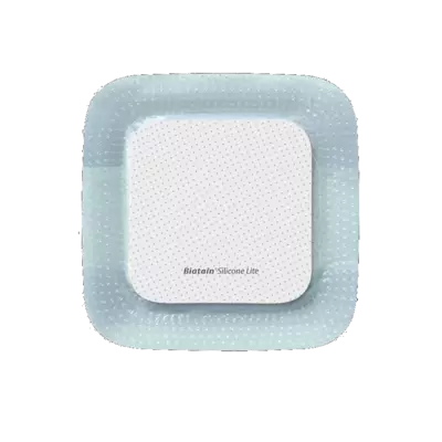 BIATAIN Silicone Lite Schaumverband 5x12,5 cm 5 St Verband