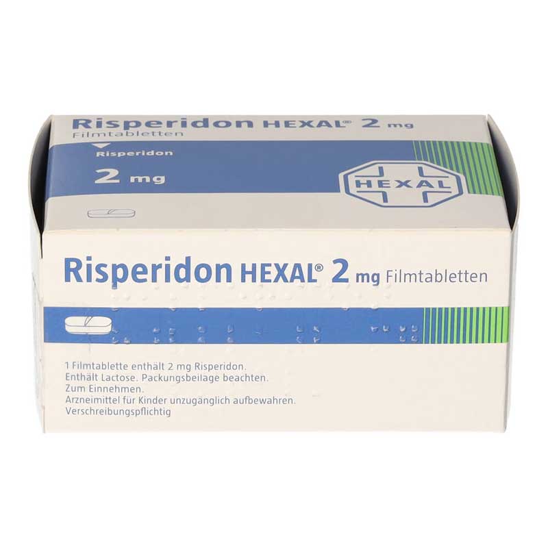 Risperidon HEXAL 2 mg 100 St Filmtabletten
