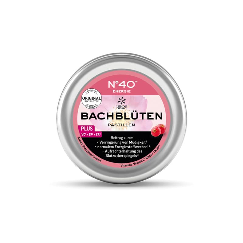 ORIGINAL BACHBLÜTEN PASTILLEN No 40 ENERGIE 50 g Pastillen