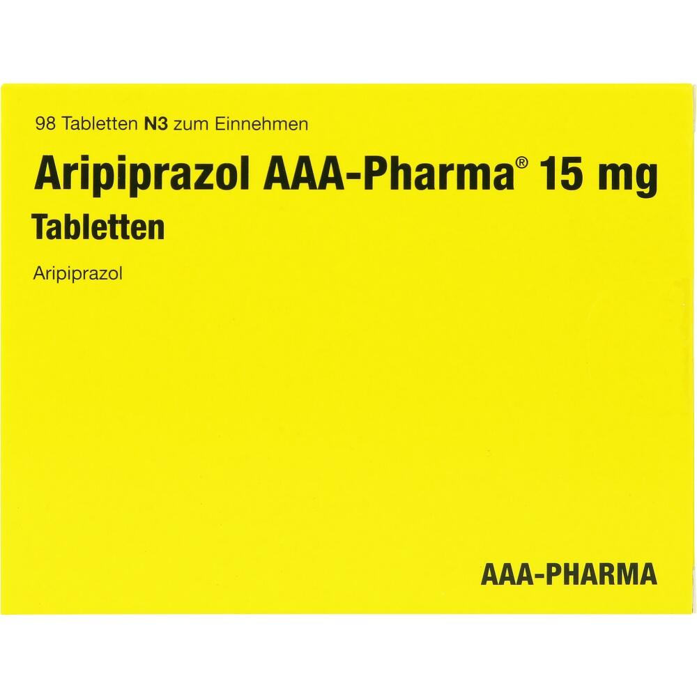 Aripiprazol AAA-Pharma 15 mg 98 St Tabletten