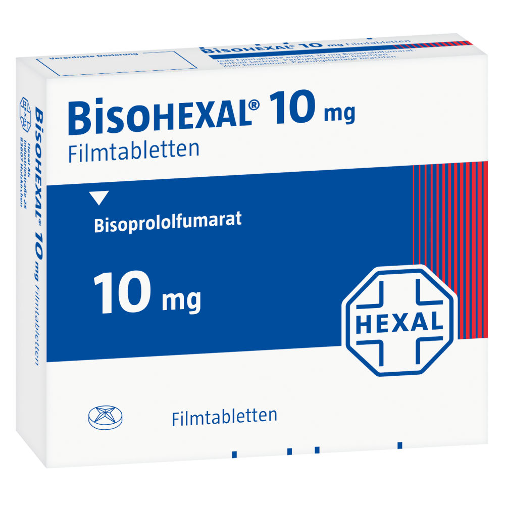 BisoHEXAL 10mg 100 St Filmtabletten