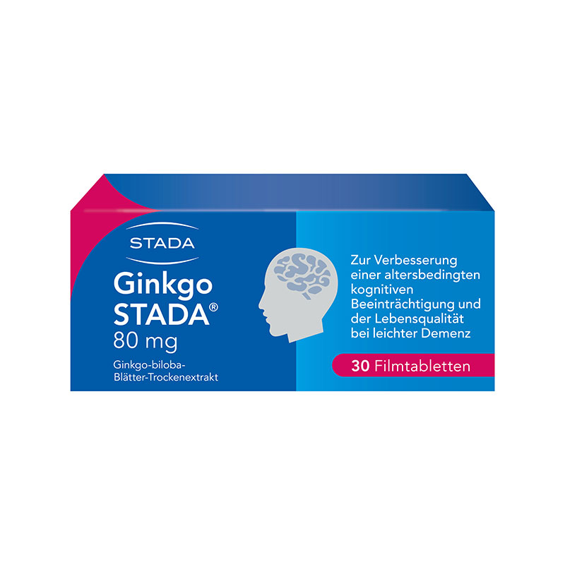 Ginkgo STADA 80mg 30 St Filmtabletten