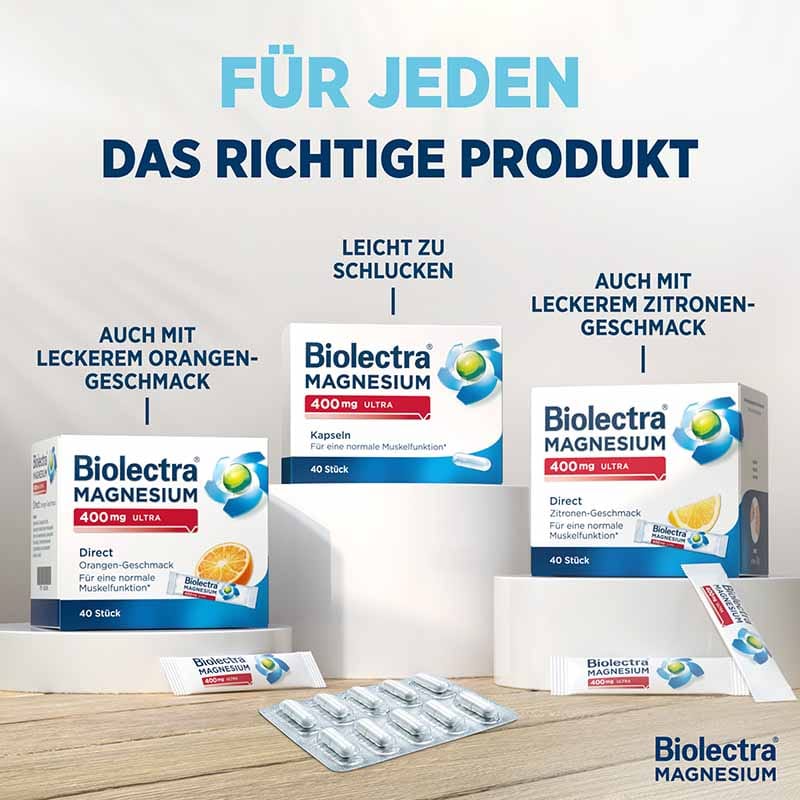Biolectra MAGNESIUM 400 mg ultra 3-Phasen-Depot  30 St Tabletten