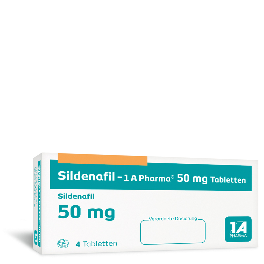 Sildenafil-1 A Pharma 50mg 4 St Tabletten