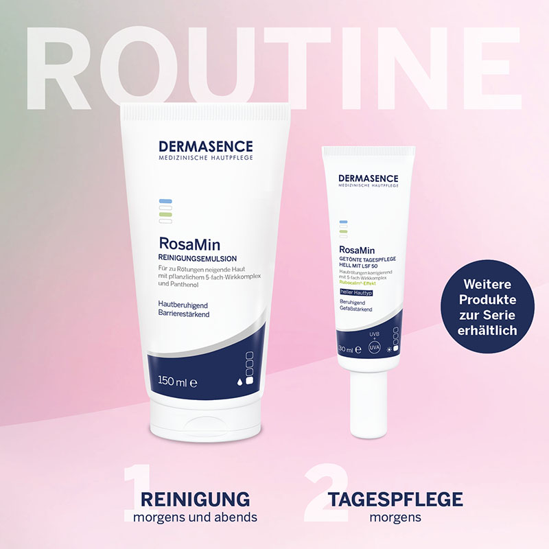 DERMASENCE RosaMin GETÖNTE TAGESPFLEGE HELL LSF 50 30 ml Creme