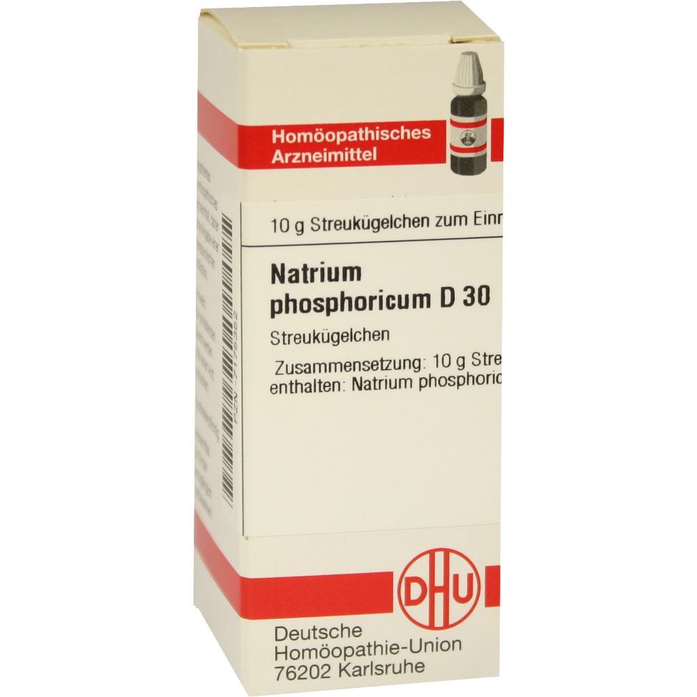 NATRIUM PHOSPHORICUM D 30 Globuli 10 g Globuli