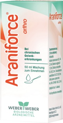 ARANIFORCE arthro Tropfen zum Einnehmen 50 ml Mischung