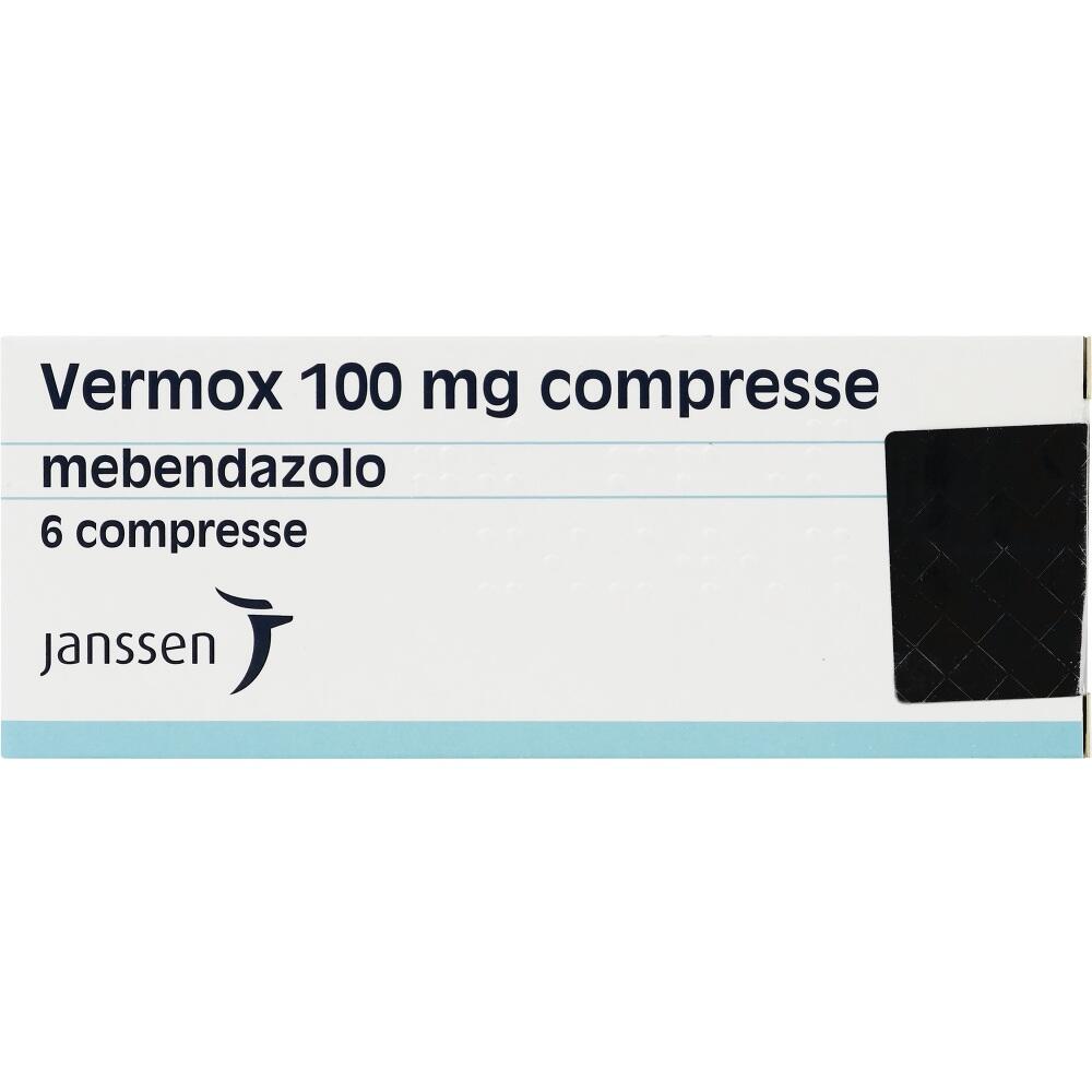 VERMOX 100MG TABLETTEN