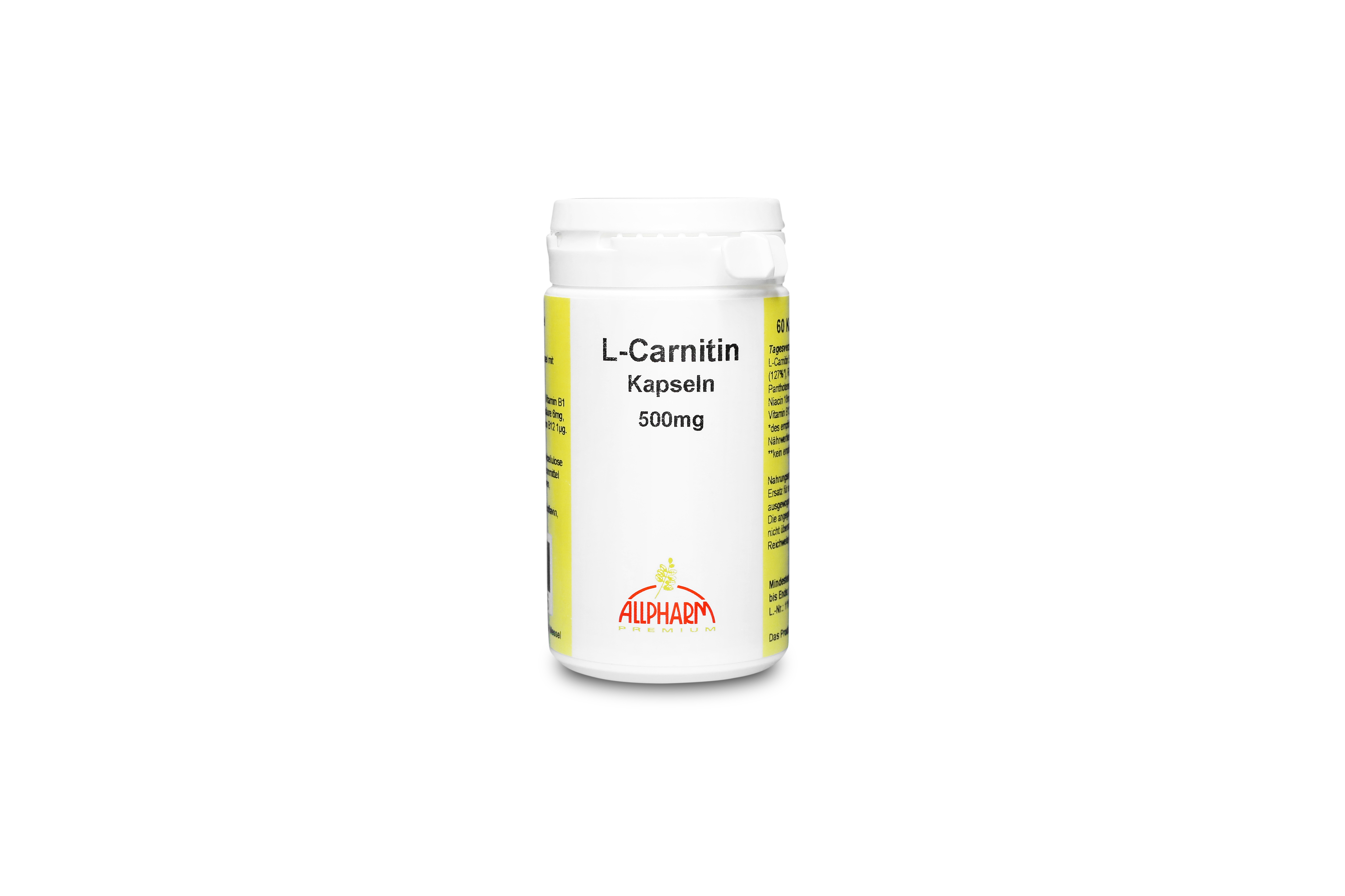 L-carnitin 500 Mg Kapseln 60 St Kapseln