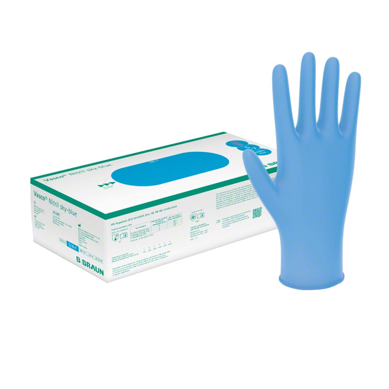 Vasco Nitril blue M 150 St Handschuhe