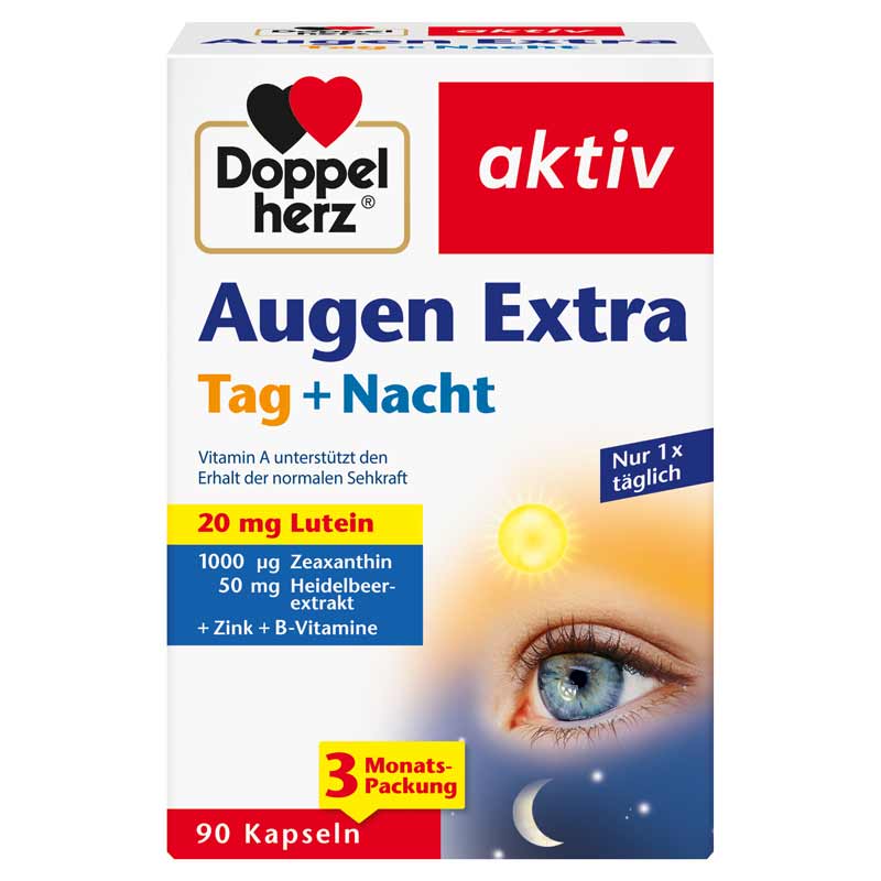 Doppelherz aktiv Augen Extra Tag + Nacht  90 St Kapseln