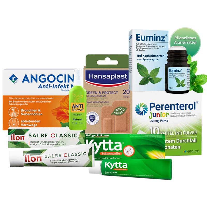 Natürliche Reiseapotheke 1 Sparset