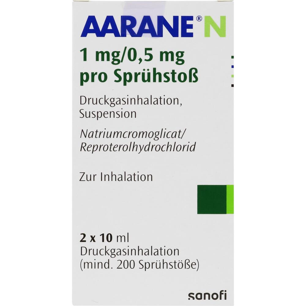 AARANE N 2X10 ml Dosieraerosol