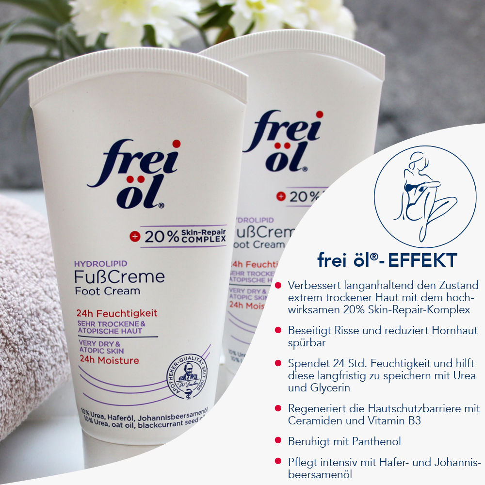 frei öl  HYDROLIPID FußCreme 75 ml Creme