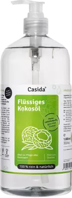 Casida KOKOSÖL flüssig pur & natürlich 1000 ml Öl