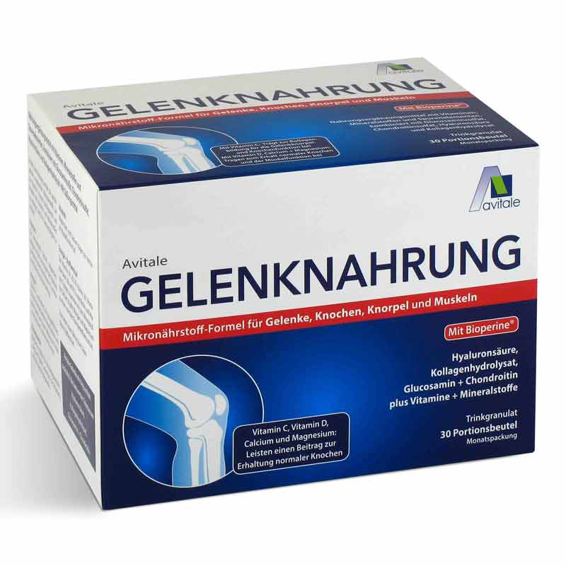 Avitale GELENKNAHRUNG+Hyaluronsäure Trinkgranulat 30X15 g Beutel