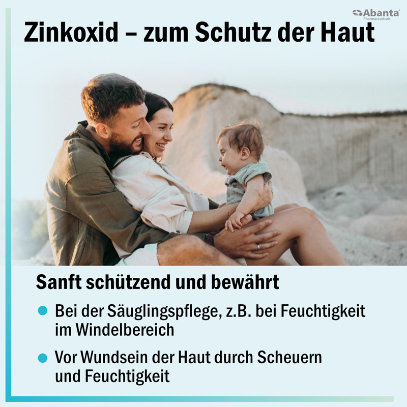 Zinkoxidsalbe Abanta 100 mg/g 25 g Salbe