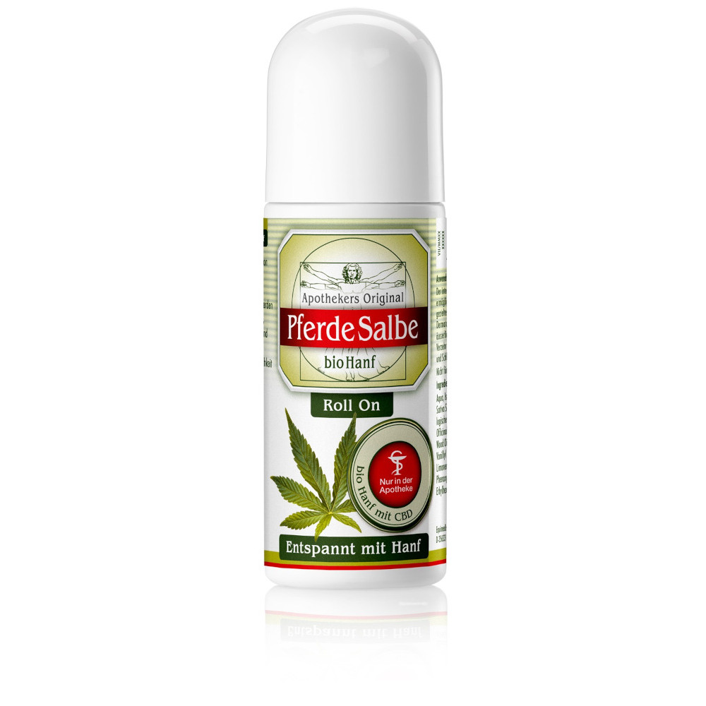 Apothekers Original Pferdesalbe Roll On Hanf Gel 75 ml Gel
