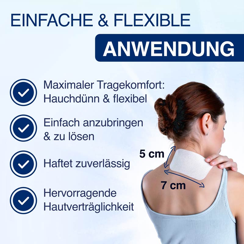 GELENCIUM Schmerzpflaster mit CBD 6 St Pflaster