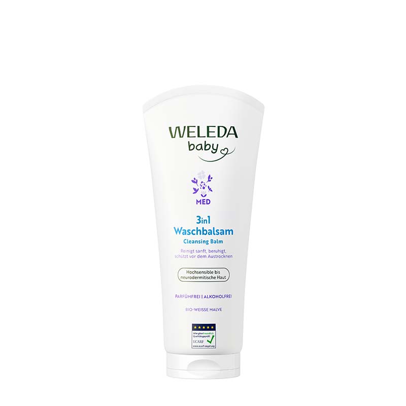 WELEDA baby MED 3in1 Waschbalsam 200 ml Balsam