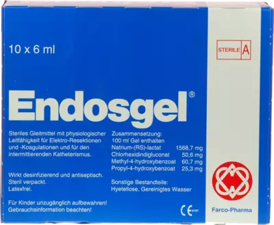 ENDOSGEL 10X6 ml Gel