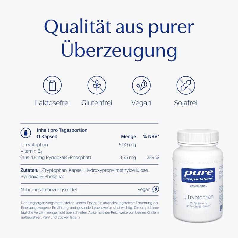 pure encapsulations L-Tryptophan 60 St Kapseln