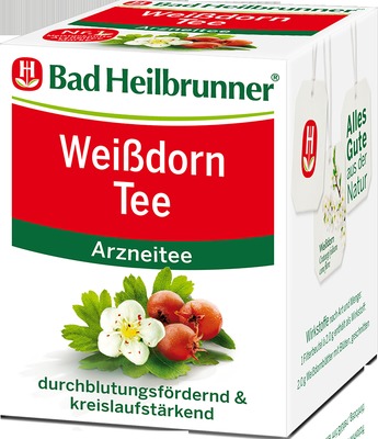 Bad Heilbrunner WeißdornTee 8X2.0 g Filterbeutel