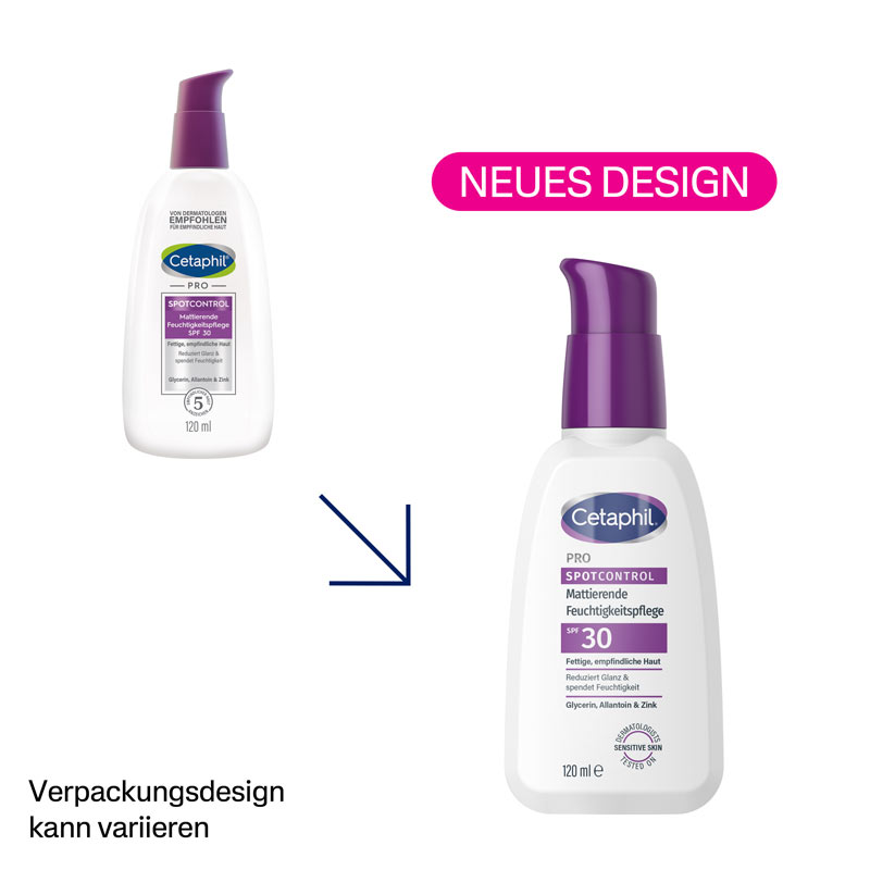 Cetaphil PRO SPOTCONTROL Mattierende Feuchtigkeitspflege SPF 30 120 ml Creme