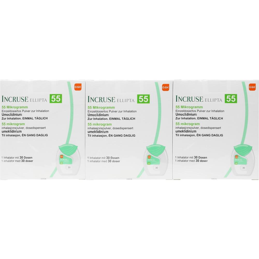 INCRUSE ELLIPTA 55 3 St Inhalationspulver
