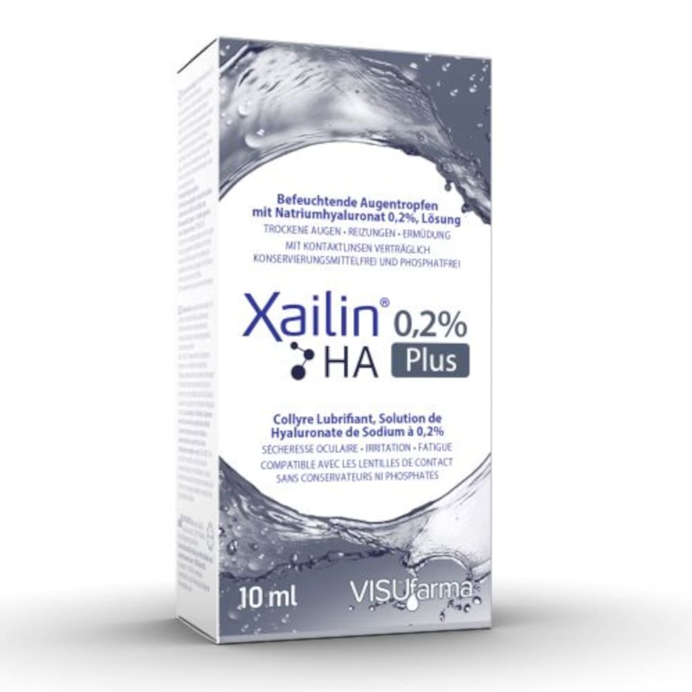 Xailin HA 0,2% Plus 10 ml Augentropfen