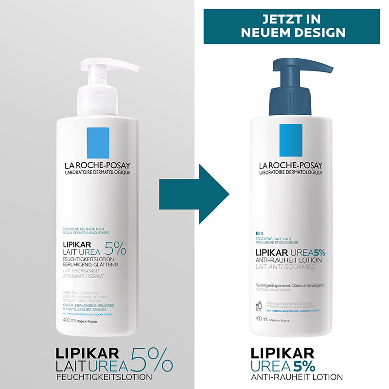 LA ROCHE-POSAY LIPIKAR UREA5% ANTI-RAUHEIT LOTION 400 ml Lotion
