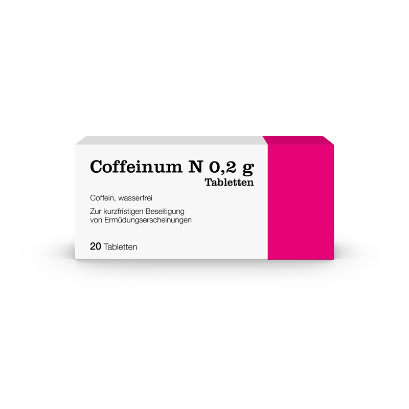 Coffeinum N 0,2g Tabletten 20 St Tabletten