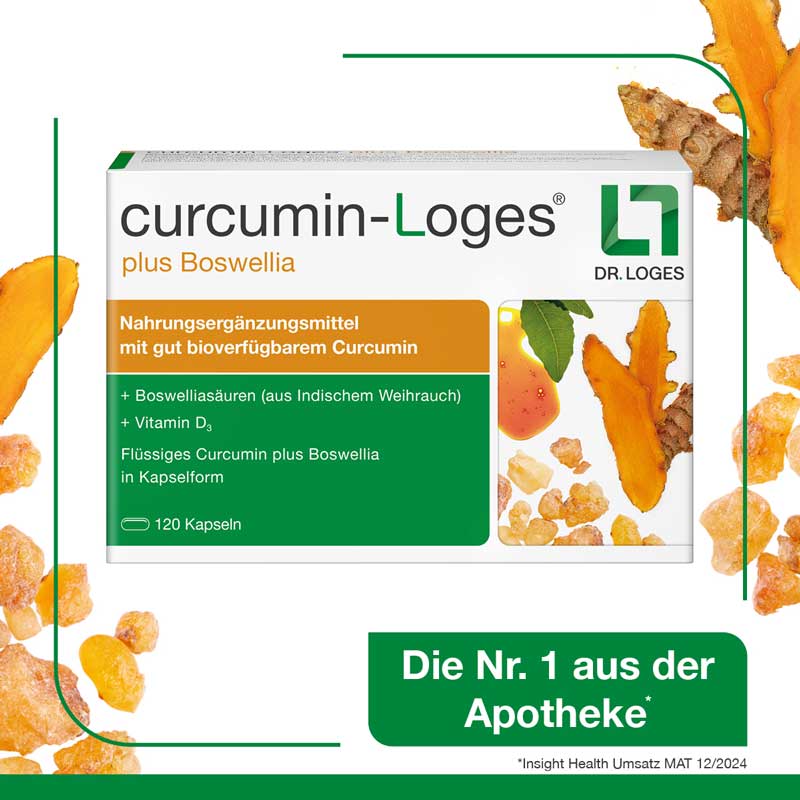 curcumin-Loges plus Boswellia 120 St Kapseln