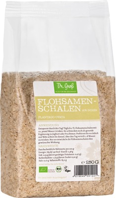 FLOHSAMENSCHALEN indisch Bio 250 g