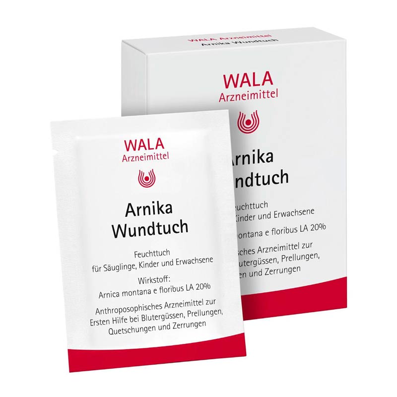 WALA Arnika Wundtuch 5 St Tücher