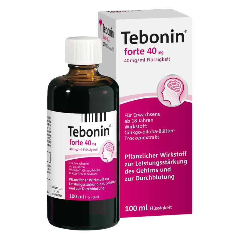 Tebonin forte 40mg 100 ml Flüssigkeit