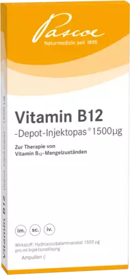 VITAMIN B12 Depot Inj. 1500 µg Injektionslösung 100X1 ml Injektionslösung