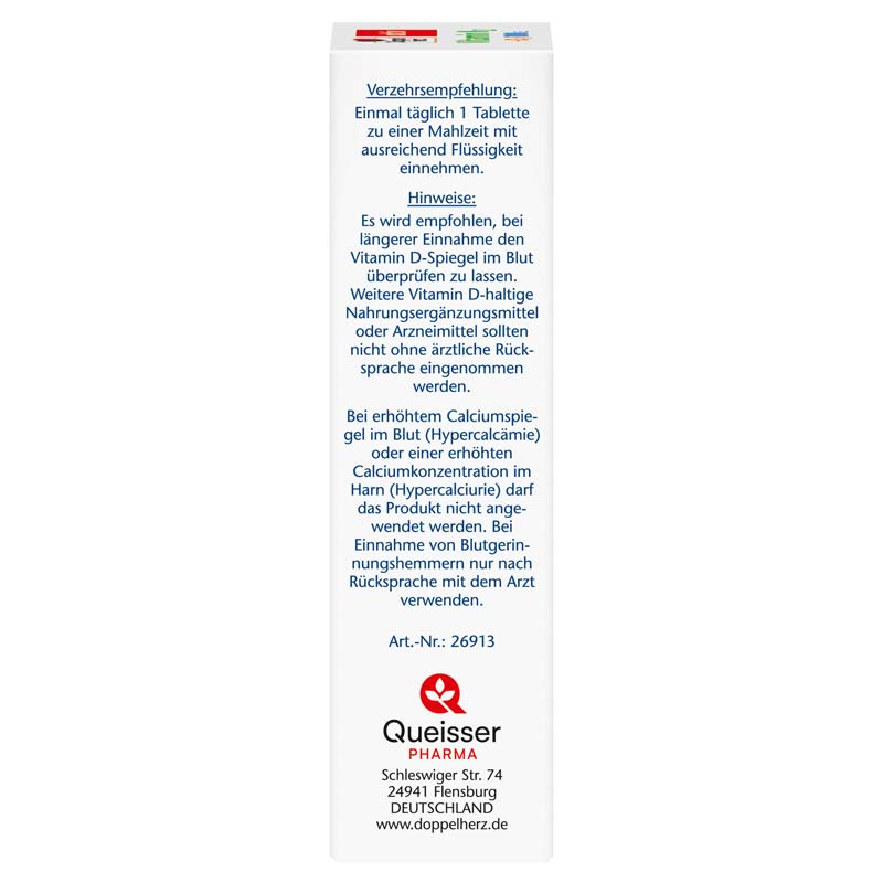 Doppelherz aktiv Vitamin K2+D3 1000 I.E. 120 St Tabletten