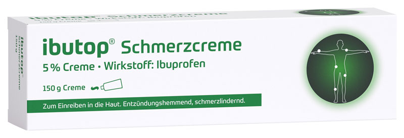 ibutop Schmerzcreme 5% Creme bei entzündlich-rheumatischen Erkrankungen und chronischen Gelenk- und Muskelschmerzen 150 g Creme