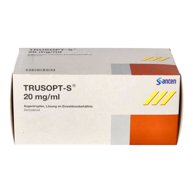 TRUSOPT-S 20mg/ml Augentropfen 30X0.2 ml Augentropfen