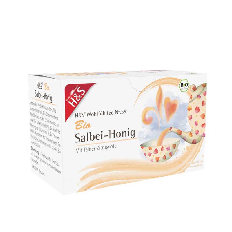H&S Wohlfühltee Salbei-Honig 20X2 g Filterbeutel