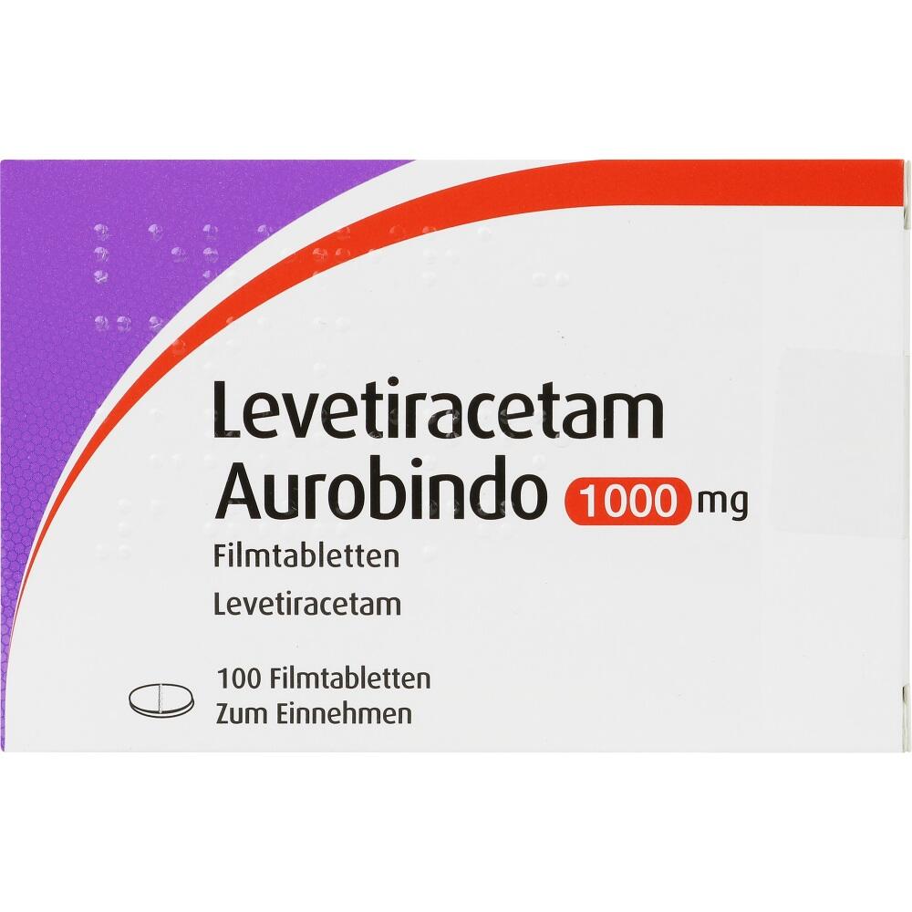 Levetiracetam Aurobindo 1000mg 100 St Filmtabletten