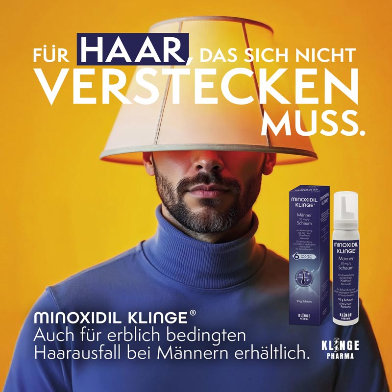 MINOXIDIL KLINGE FRAUEN 50mg/g 190 g Schaum