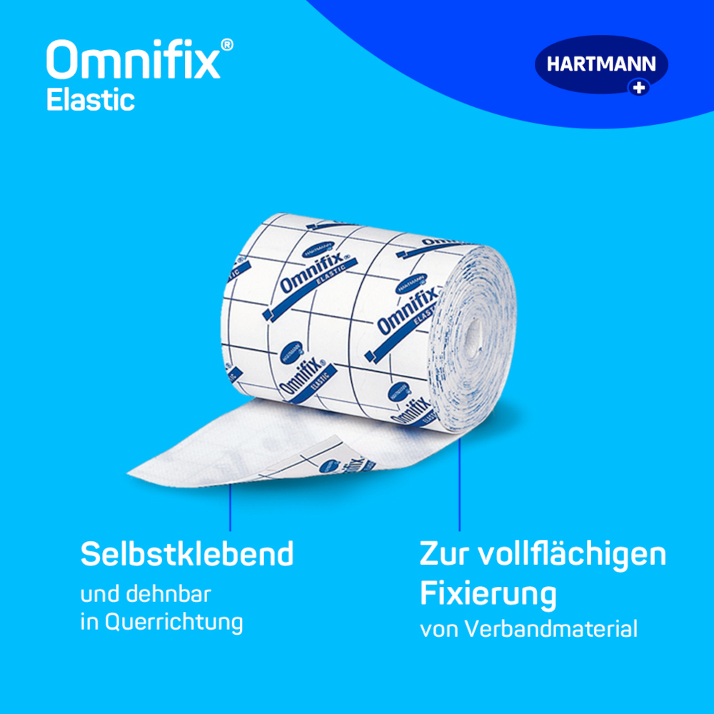 OMNIFIX elastic 5 cmx10 m Rolle 1 St Pflaster