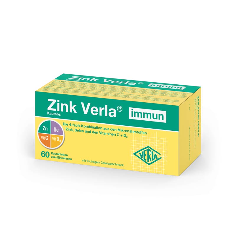 Zink Verla immun 60 St Kautabletten