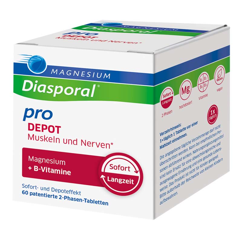 MAGNESIUM Diasporal pro DEPOT 60 St Tabletten