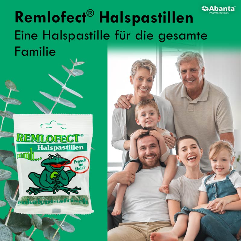REMLOFECT Neu Halspastillen 50 g